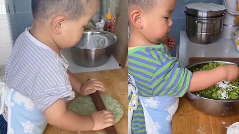 萌娃小厨神,厨房里的美食小达人